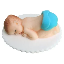 AD Tortendekoration Baby mit Windel - Junge