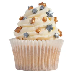A PME Christmas Sprinkle Charms Sterne – Gold & Silber 25 g
