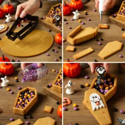 Ausstecher Halloween - 3D Sarg