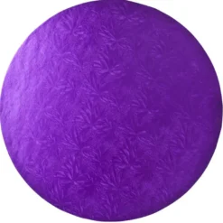 Cake Board 12" 30cm Rund Purple