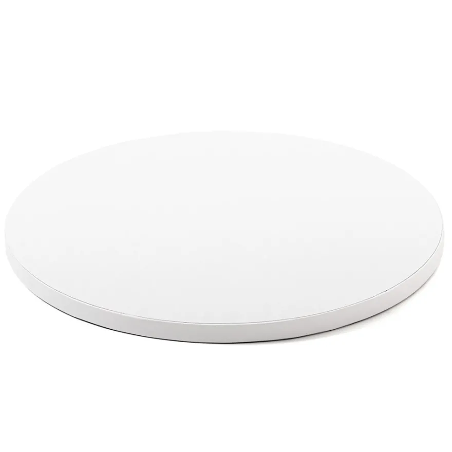 Cake Board 38cm Rund Weiß