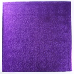 Cake Board Quadrat 30cm - Lila