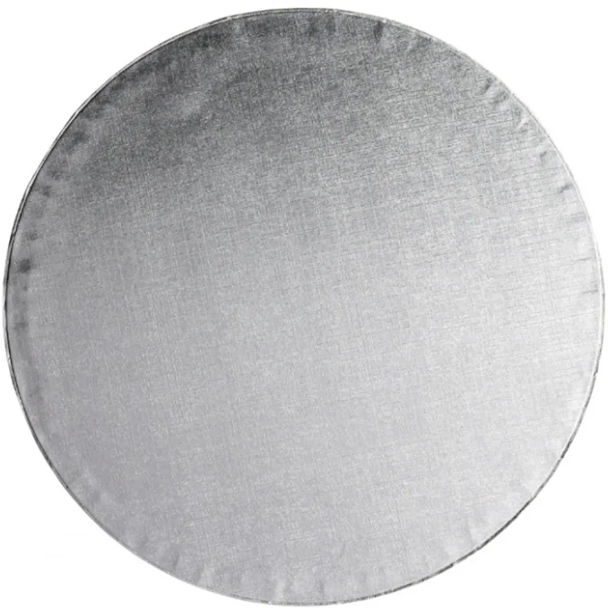 Cake Board Rund - Silber 15 x 1,2cm