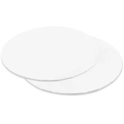 Cakecard rund - Hardboard 30cm - weiß 3 Stück