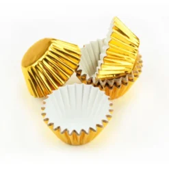Cake Masters Pralinenkapseln Gold - 60 Stück