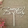 Cake Topper Holz - Happy Birthday CT134