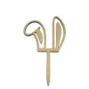 Cake Topper Holz Ostern - Hasenohren