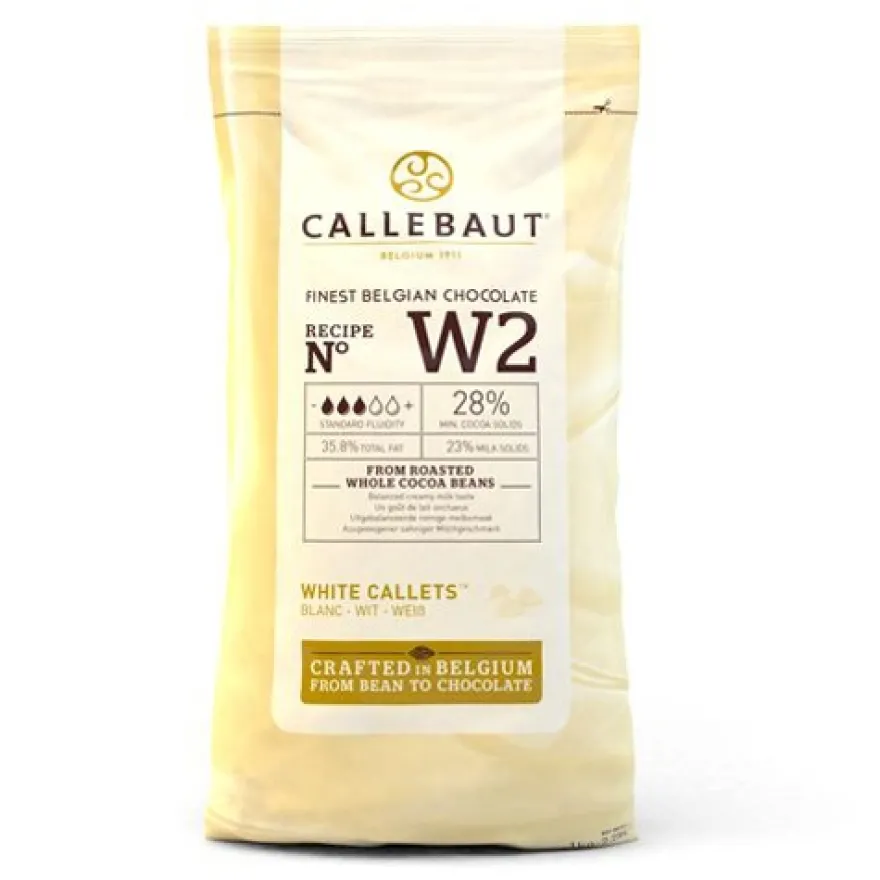 Callebaut Chocolate Callets -White- 1 kg