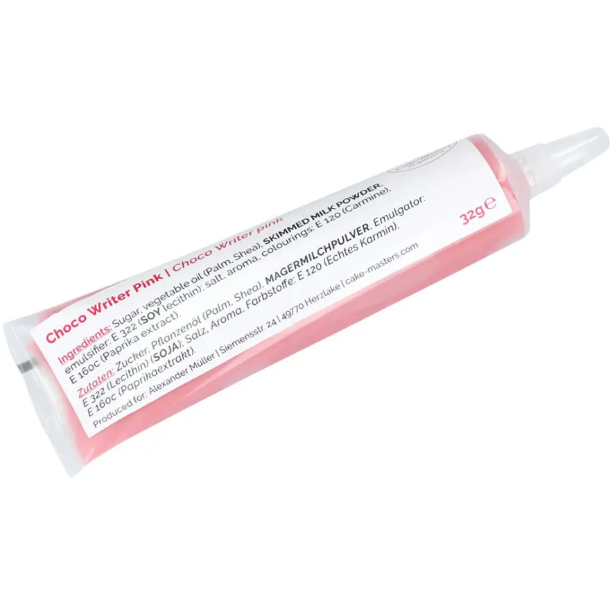 Choco Writers Pink - Schokoschrift - Rosa 32g