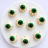 CM Monster-Augen 3D weiße Schokolade 10 Stück