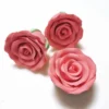 CM Rosen aus Zucker 35mm - Rosa 3 Stück