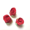 CM Rosenknospen aus Zucker 20mm - Rot 3 Stück