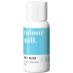 Colour Mill fettlösliche Lebensmittelfarbe - Sky Blue 20ml