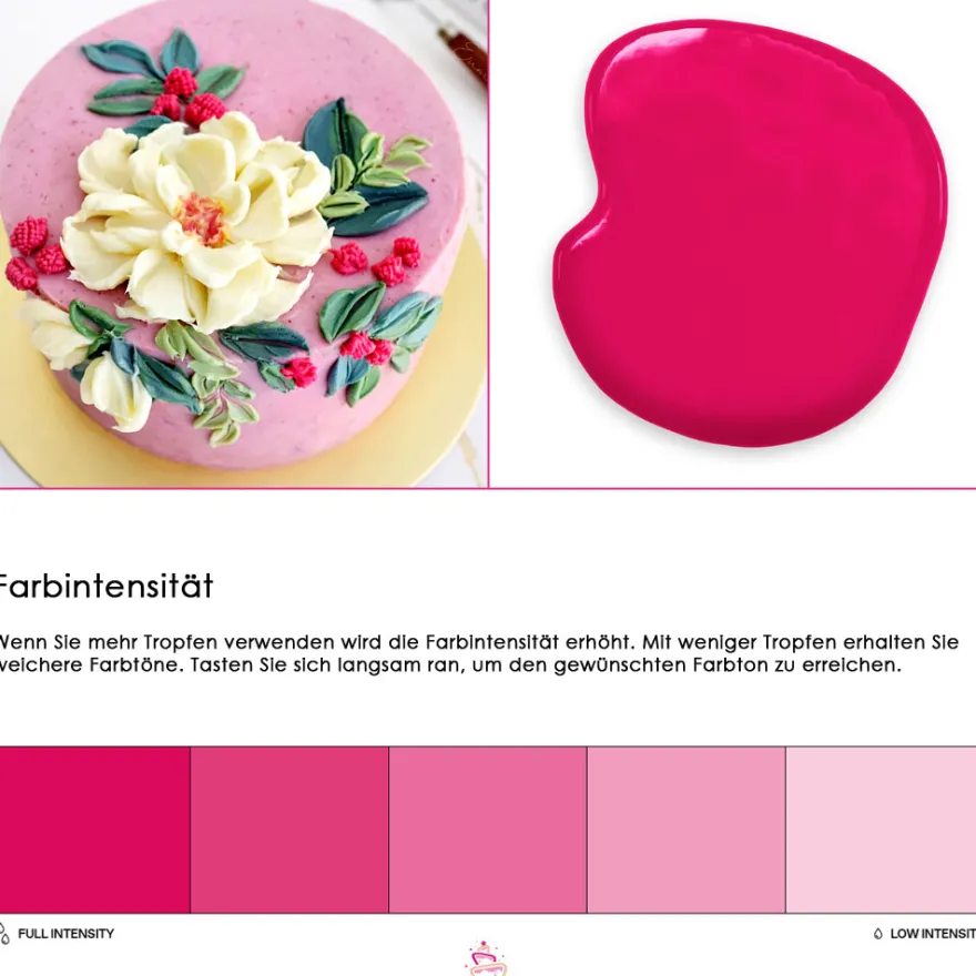 Colour Mill fettlösliche Lebensmittelfarbe - Raspberry 20ml