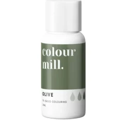 Colour Mill fettlösliche Lebensmittelfarbe - Olive 20ml