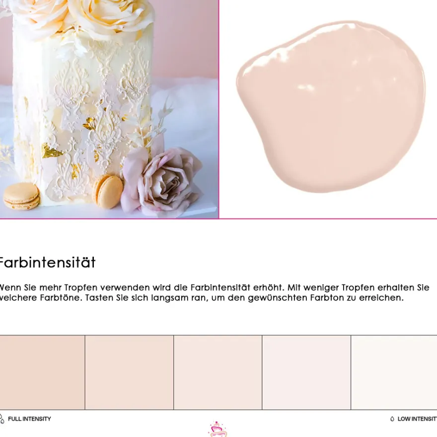 Colour Mill fettlösliche Lebensmittelfarbe - Nude 20ml