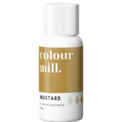 Colour Mill fettlösliche Lebensmittelfarbe - Mustard 20ml
