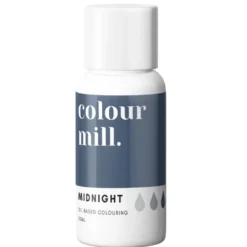 Colour Mill fettlösliche Lebensmittelfarbe - Midnight 20ml