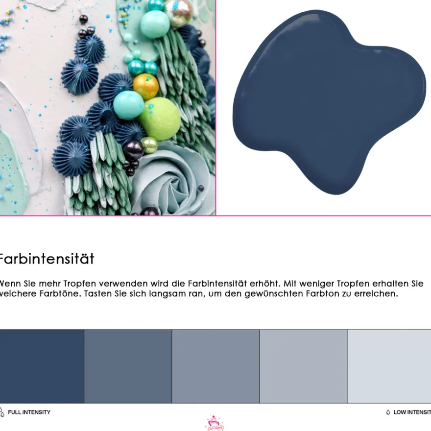 Colour Mill fettlösliche Lebensmittelfarbe - Midnight 20ml