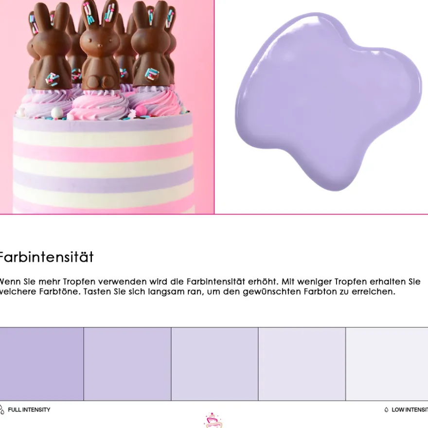Colour Mill fettlösliche Lebensmittelfarbe - Lavender 20ml