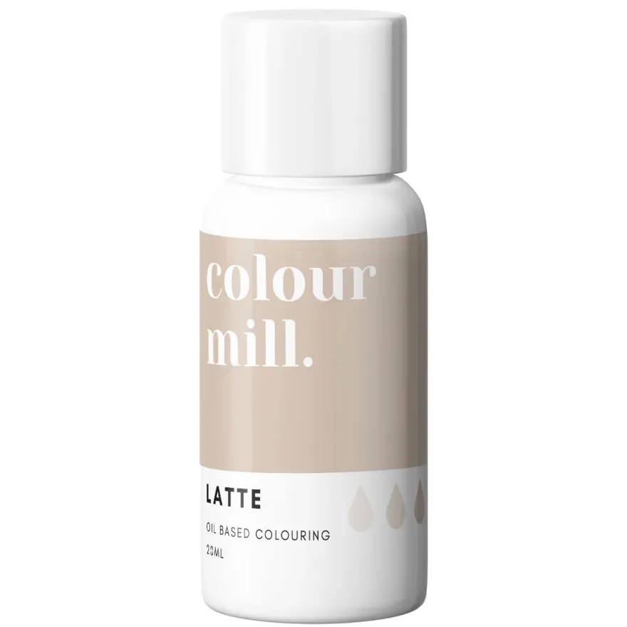 Colour Mill fettlösliche Lebensmittelfarbe - Latte 20ml