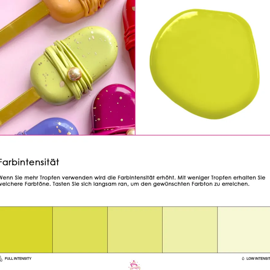 Colour Mill fettlösliche Lebensmittelfarbe - Kiwi 20ml