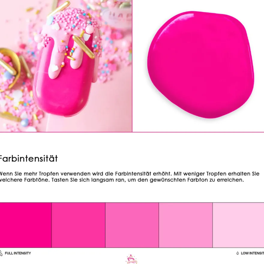 Colour Mill fettlösliche Lebensmittelfarbe - Hot Pink 20ml