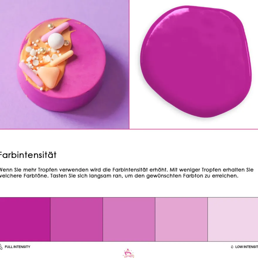 Colour Mill fettlösliche Lebensmittelfarbe - Fuchsia 20ml