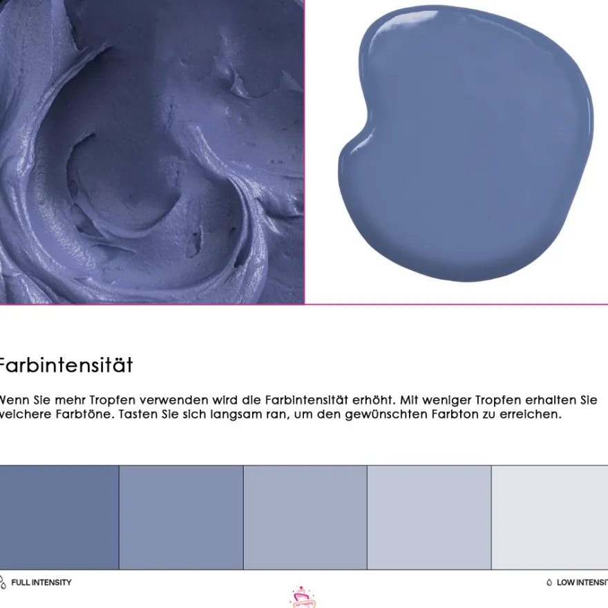 Colour Mill fettlösliche Lebensmittelfarbe - Denim Blue 20ml