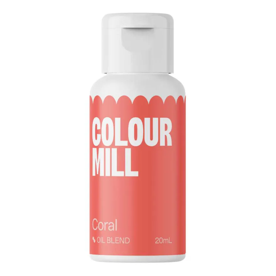 Colour Mill fettlösliche Lebensmittelfarbe - Coral 20ml