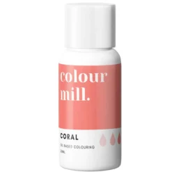 Colour Mill fettlösliche Lebensmittelfarbe - Coral 20ml