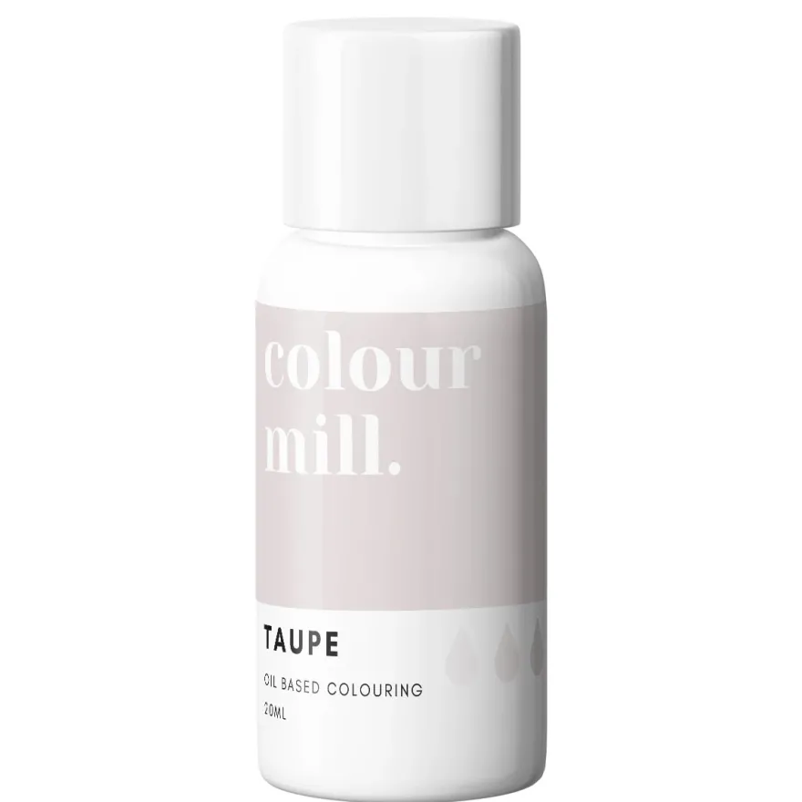 Colour Mill fettlösliche Lebensmittelfarbe - Taupe 20ml