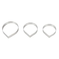 Culpitt Ausstecher Garden Rose 3 teilig