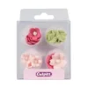 Culpitt Zuckerdeko Blumen & Blätter - Pink