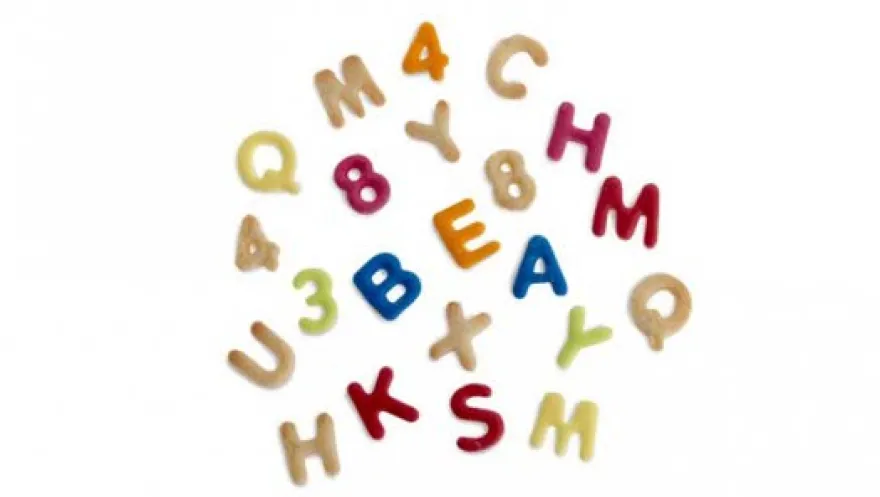Decora Ausstecher Alphabet und Zahlen 36tlg