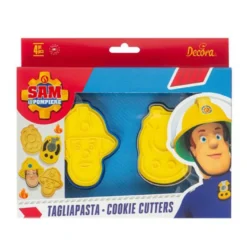 Decora Ausstecher - Feuerwehrmann SAM + Funkgerät