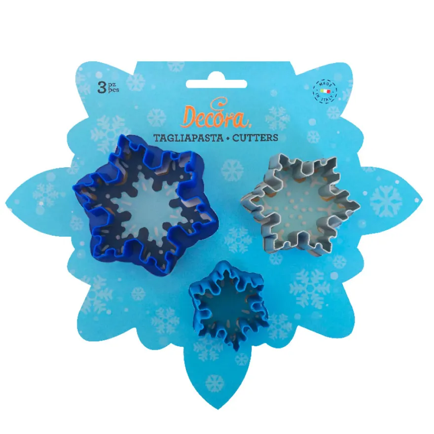 Decora Ausstecher Frozen Star - 3tlg