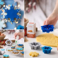 Decora Ausstecher Frozen Star - 3tlg