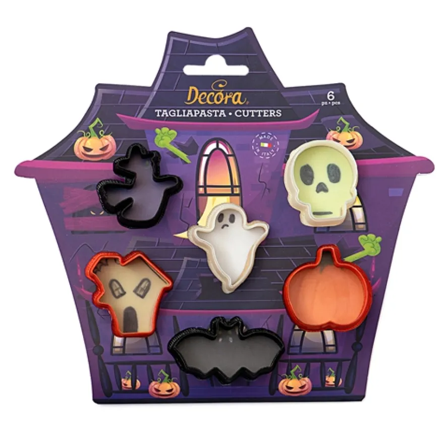 Decora Ausstecher Halloween Mini 6 teilig