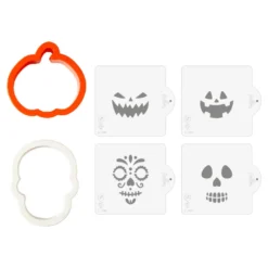 Decora Ausstecher Set Halloween + Schablonen