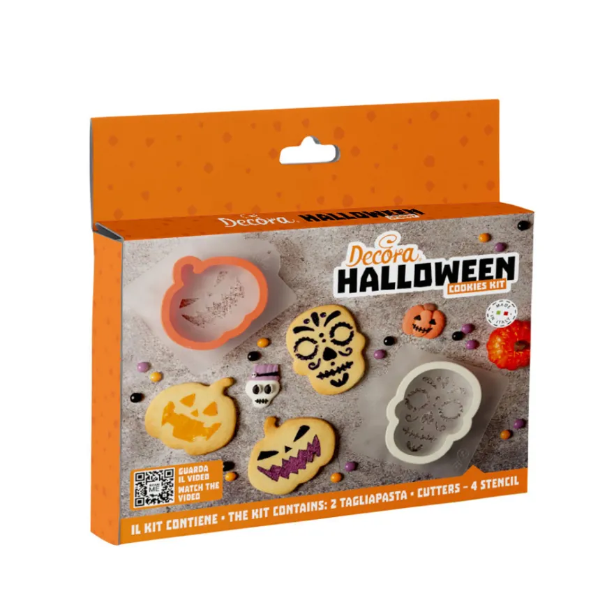 Decora Ausstecher Set Halloween + Schablonen