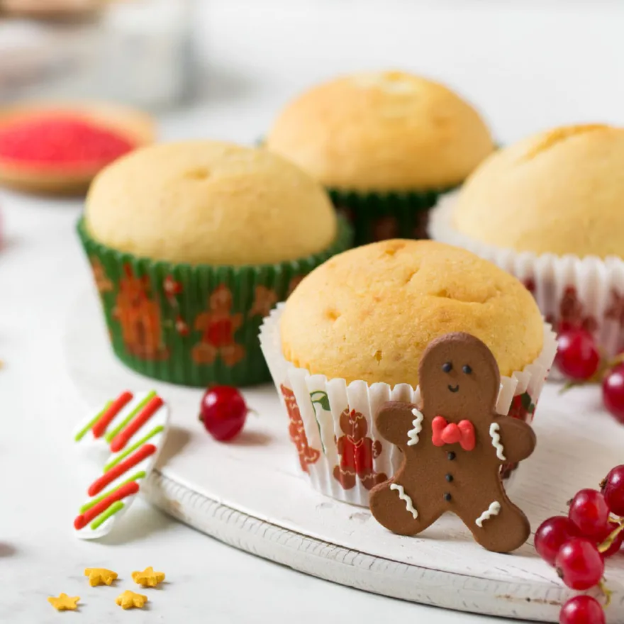 Decora Cupcake Papierbackförmchen Gingerbread 36 Stück