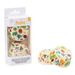 Decora Cupcake Papierbackförmchen Dinosaurier 36 Stück