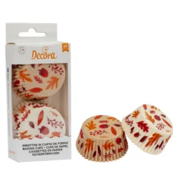 Decora Cupcake Papierbackförmchen Herbst 36 Stück