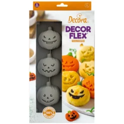 Decora Decorflex Halloween - Silikonbackform Kürbis