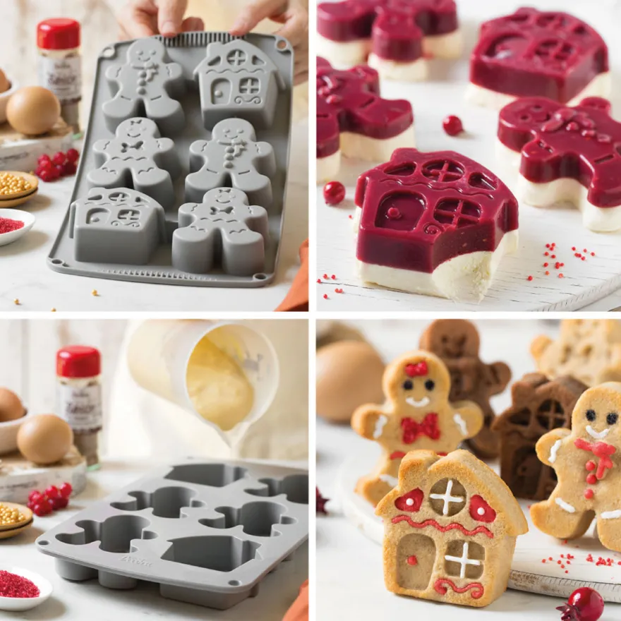 Decora Decorflex - Silikonbackform Gingerbread