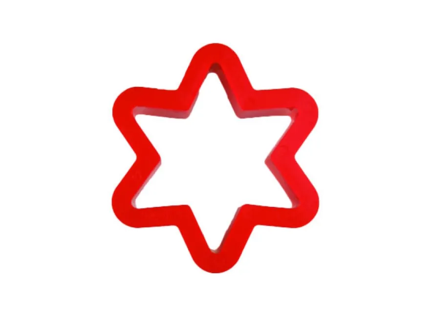 Decora Kunststoff Ausstecher - Stern
