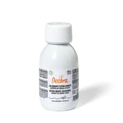 Decora weisse flüssige Gelfarbe - 100g