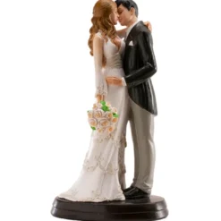 Dekorative Tortenfigur Hochzeitspaar - Maria & Juan 18cm