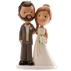 Dekorative Tortenfigur Hochzeitspaar - old Fashion